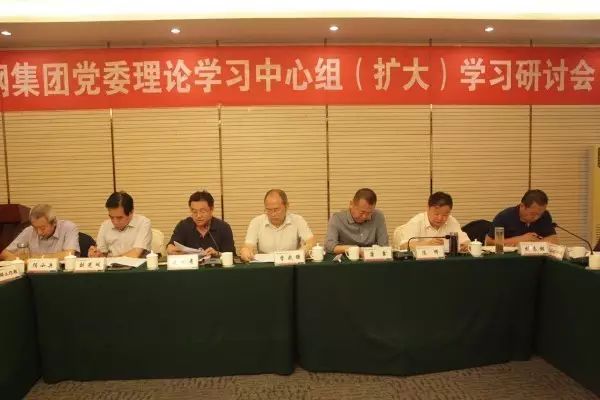 龍鋼集團(tuán)召開(kāi)黨委理論學(xué)習(xí)中心組（擴(kuò)大）學(xué)習(xí)研討會(huì)