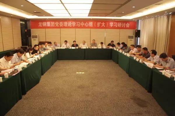龍鋼集團(tuán)召開(kāi)黨委理論學(xué)習(xí)中心組（擴(kuò)大）學(xué)習(xí)研討會(huì)